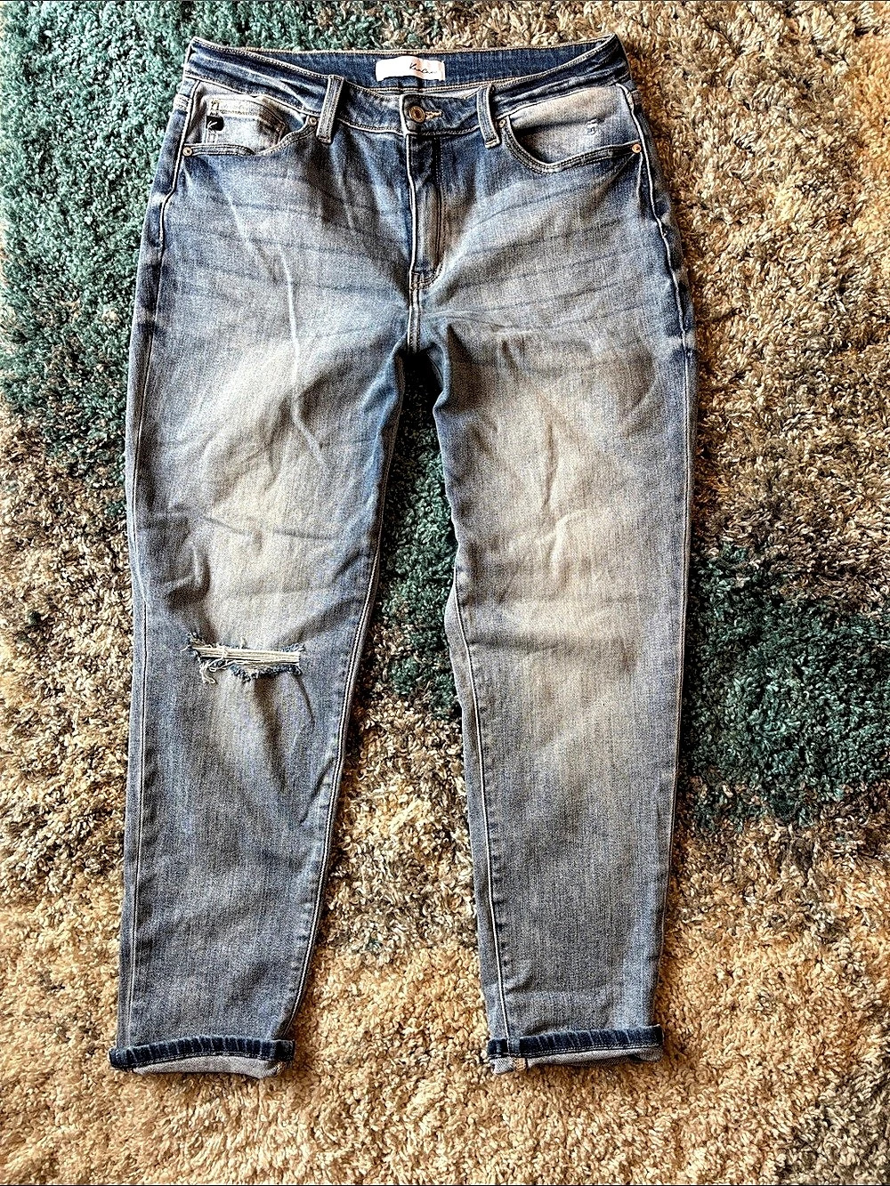 Kancan Women's Skinny Jeans Waist 13/30 Blue